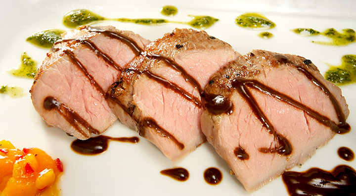 Sous vide veal with relish | fusionchef by Julabo