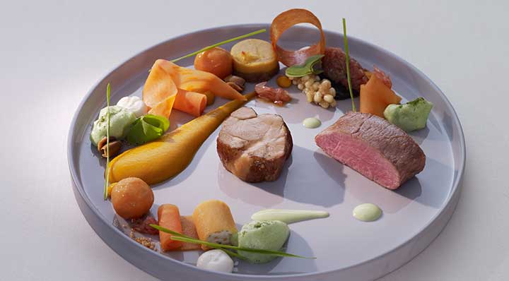 Sous Vide neck lamb with sweetbreads and potato | fusionchef by Julabo