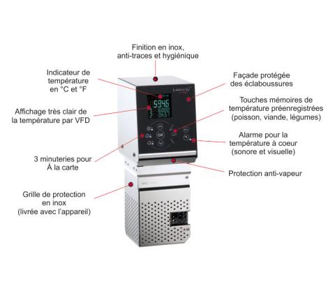 Cuiseur Sous Vide DiamondDiamond Front Beschriftet Fr